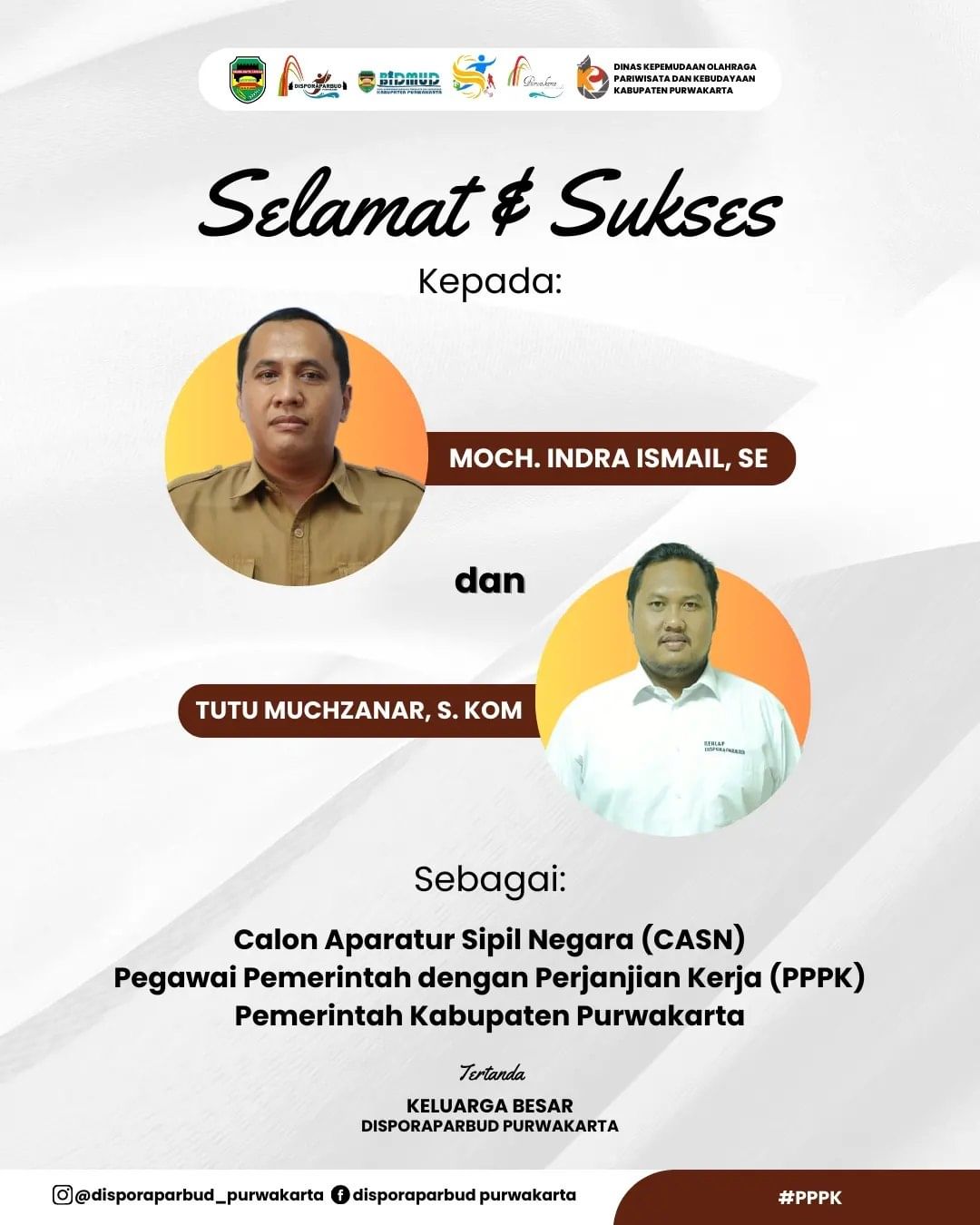 Selamat Dan Sukses Atas Sebagai Calon Aparatur Sipil Negara Casn